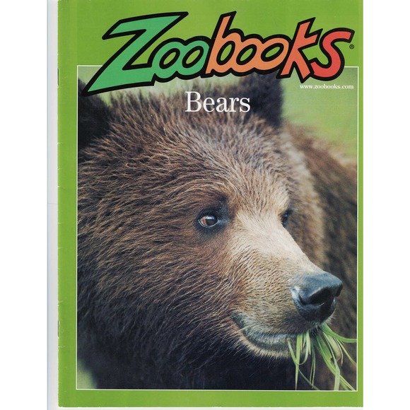 Zoobooks Other - BEARS Wildlife Education Limited ZOOBOOK John Bonnett Wexo Nature Guide Book